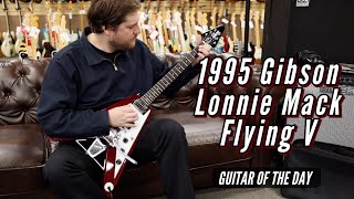 Video thumbnail for 1995 Gibson Lonnie Mack Flying V | Guitar of the Day by Normans Rare Guitars