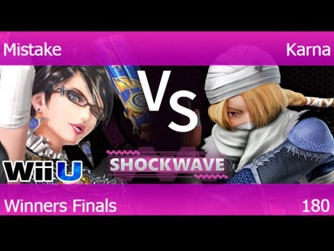 SW 180 - EMG | Mistake (Bayonetta) vs GGEA | Karna (Sheik) Winners Finals - Smash 4