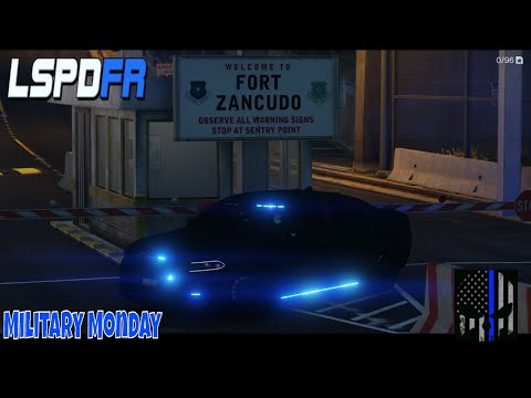 | Military Police | Life In The Uniform |LSPDFR 0.4.7| GTA 5 MODS (No Commentary)