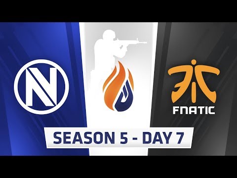 ECS Season 5 Day 7 - Envyus vs Fnatic - Cobblestone