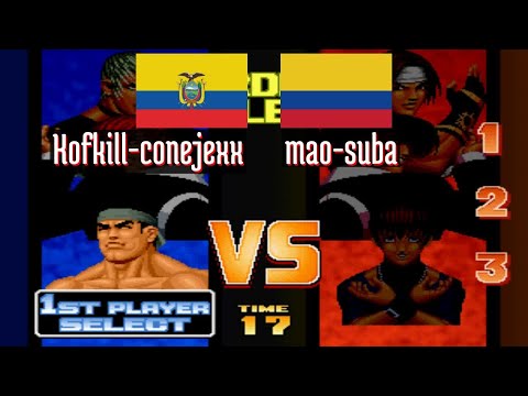 King of Fighters 98 - Kofkill-conejexx (EC) vs mao-suba (CO)