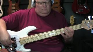 A Ha Take On Me Bass Cover with Notes & Tablature