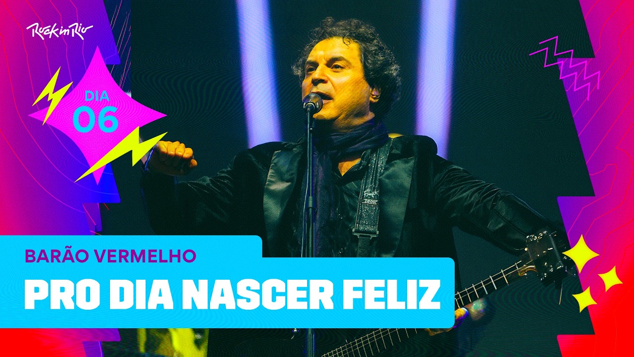 EMOCIONANTE 🥺 Barão Vermelho canta 'Pro Dia Nascer Feliz' | #RockinRionoMultishow
