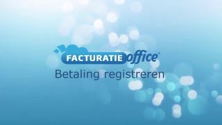 Betaling registreren