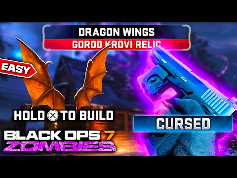 How to UNLOCK Dragon Wings Relic in Cursed Mode Black Ops 7 Zombies Ashes of the Damned Unlock Wings