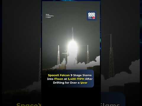 SpaceX Falcon 9 Stage Crashes Into Moon After Year-Long Drift