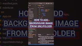 How to Set Background Image in React JS #reactjs #backgroundimage