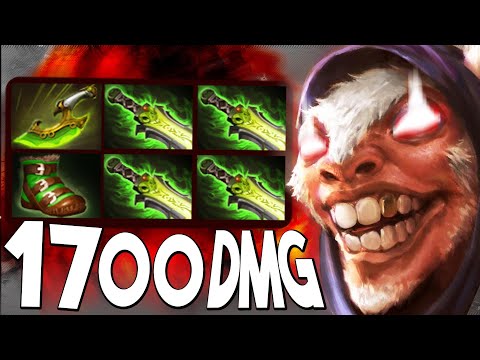 😱 1700 DMG ⏰ Per second With each hit - #Dota2 #Meepo Mid Pro PLayer