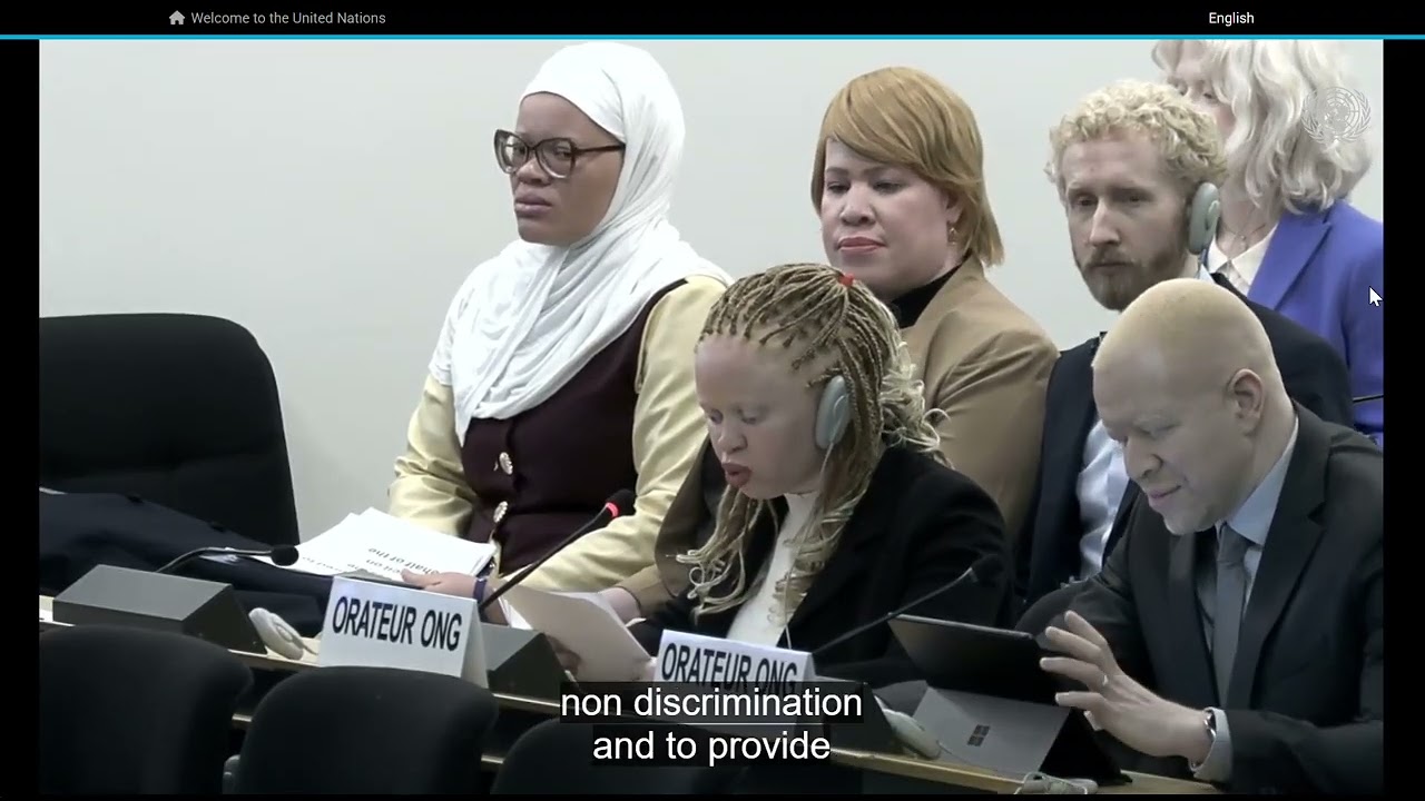 From Education to Employment: Ending Structural Discrimination Against Persons with Albinism