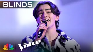 Download lagu College Student Earns Coach Niall's Approval on 'This Town' | The Voice Blind Auditions | NBC mp3