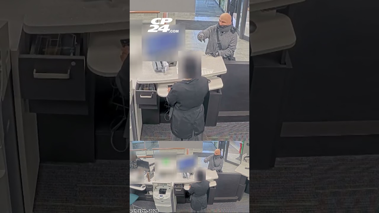 String of robberies carried out by suspected Toronto mall shooter: police