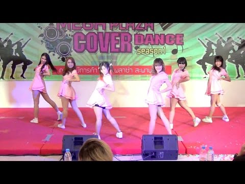 160312 Trampoline cover GFRIEND - Me Gustas Tu + Glass Bead @Mega Plaza Cover Dance (Audition)