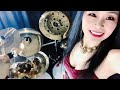 METALLICA - Enter Sandman drum cover by Ami Kim(151)