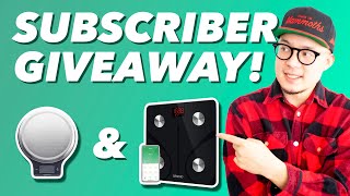 🚨SUBSCRIBER GIVEAWAY! Renpho Smart Scale & Food Scale - Keto and IF (Intermittent Fasting)