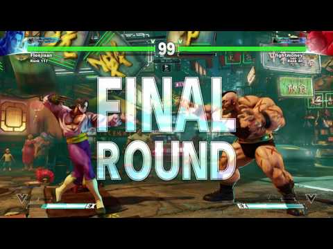 SFV: Floe(Claw) Vs RB Snake Eyez(Zangief) x10 1080p 60FPS