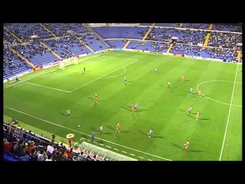 La Liga | Gol de Sarpong (1-1) en el Hércules - Sporting | 24-11-2012 | J15