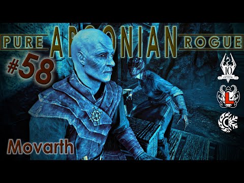 Pure ARGONIAN Rogue (58) - MOVARTH - Vanilla Skyrim AE Legendary Survival Playthrough