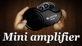 Video thumbnail for JOYO JA-02 mini guitar amp by Andrei Martinez Agras