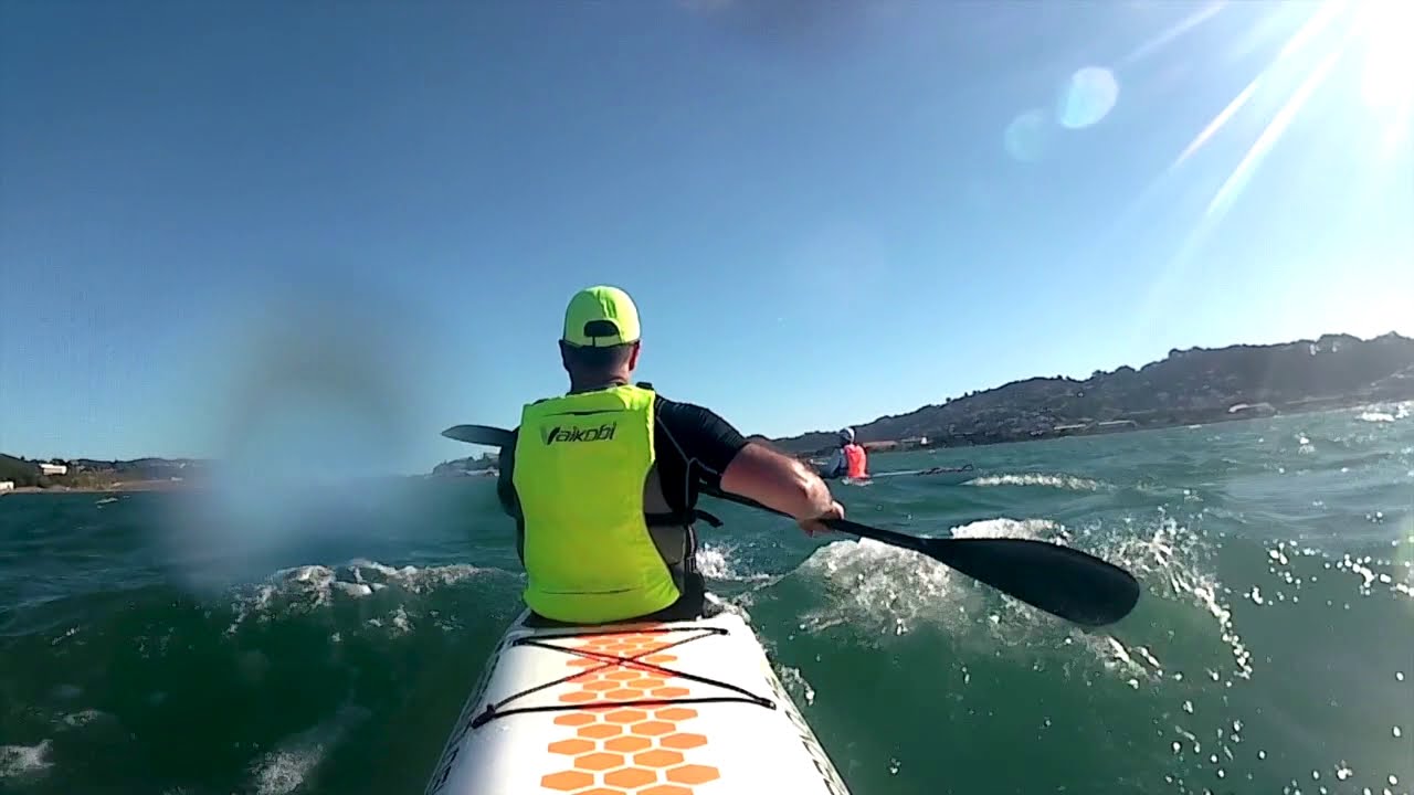 Kupe Canoe Club final paddle for 2020