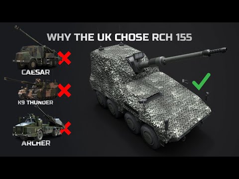 Hier sind die Hauptgründe, warum Großbritannien sich für den RCH 155 und nicht für K9, Caesar ode...