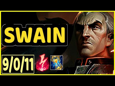 SWAIN VS ALISTAR - 9/0/11 KDA SUPPORT GAMEPLAY