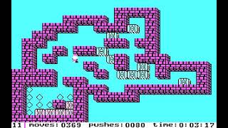 Let's play : Sokoban - level 11