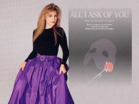 Julie Budd....sings All I Ask Of You