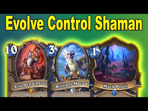 My Evolve Control Shaman Is Much Stronger Than You Think! Castle Nathria | Hearthstone