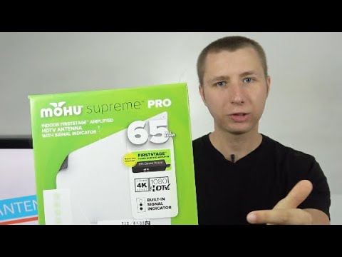 Mohu Leaf Supreme Pro Indoor Amplified HD TV Antenna Review