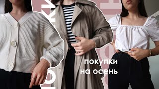 Покупки Одежды на Осень 2020 | Zara, Uniqlo, H&M, Monki