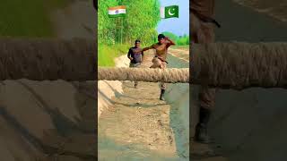 India Army🇮🇳 vs Pakistan Army🇵🇰 Challenge #short #youtube #indianarmy #pakistanarmy #shahzad786