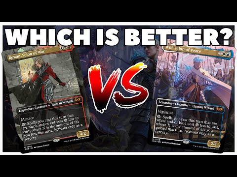 Rowan, Scion of War vs Will, Scion of Peace - Which of the Twins is Better in Commander? #mtg #edh