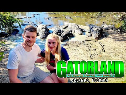 FEEDING ALLIGATORS! Our First Ever Visit To Gatorland! | Vlog