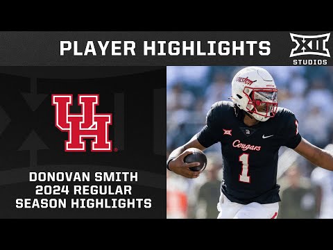 Donovan Smith 2024 Regular Season Highlights | Big 12 Football