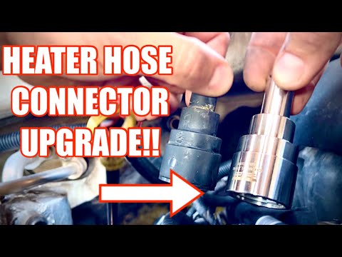 Chevy Truck Heater Hose Connector Upgrade!!!