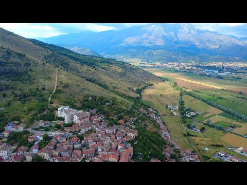 Dji Mini 4k: Scurcola Marsicana e il castello di Rocca Orsini (AQ)