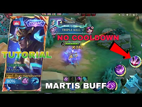 TUTORIAL MARTIS BUFF ULTIMATE NO COOLDOWN 