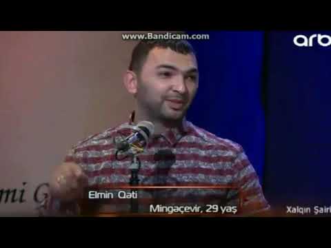Xalqin   sairi  Elmin qeti - qem cixa bilmir