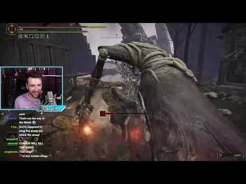 Streamer Insults Chat, Instantly Regrets It  - CDawgVA Elden Ring Stream Highlights
