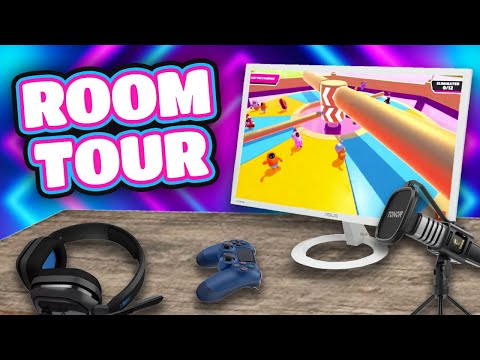 MY ROOM TOUR / GAMING SETUP! (10K Subscribers On YouTube Celebration)