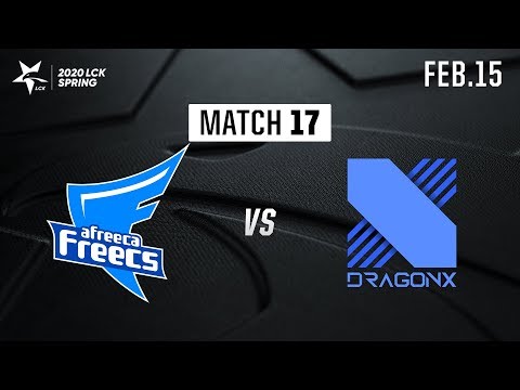 AF vs DRX | Match17 H/L 02.15 | 2020 LCK 스프링