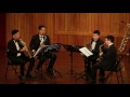 Philip Glass Concerto for Saxophone Quartet mov. IV