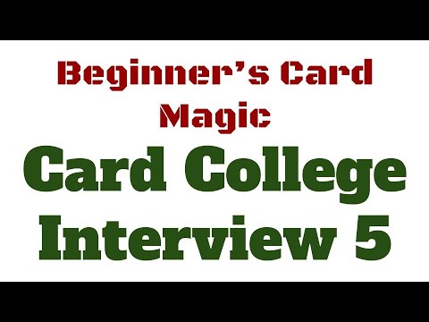 HOW TO LEARN CARD MAGIC 5 // Card College Light