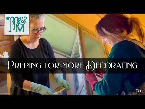 DEEP Cleaning the Dining Room | Manor & Maker