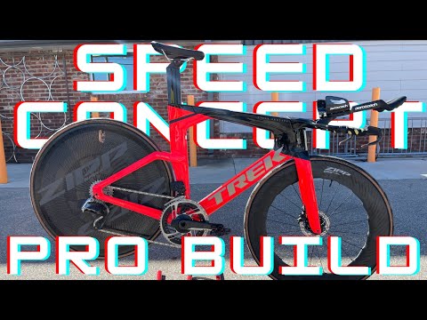 Trek Speed Concept Pro Triathlete Bike Build