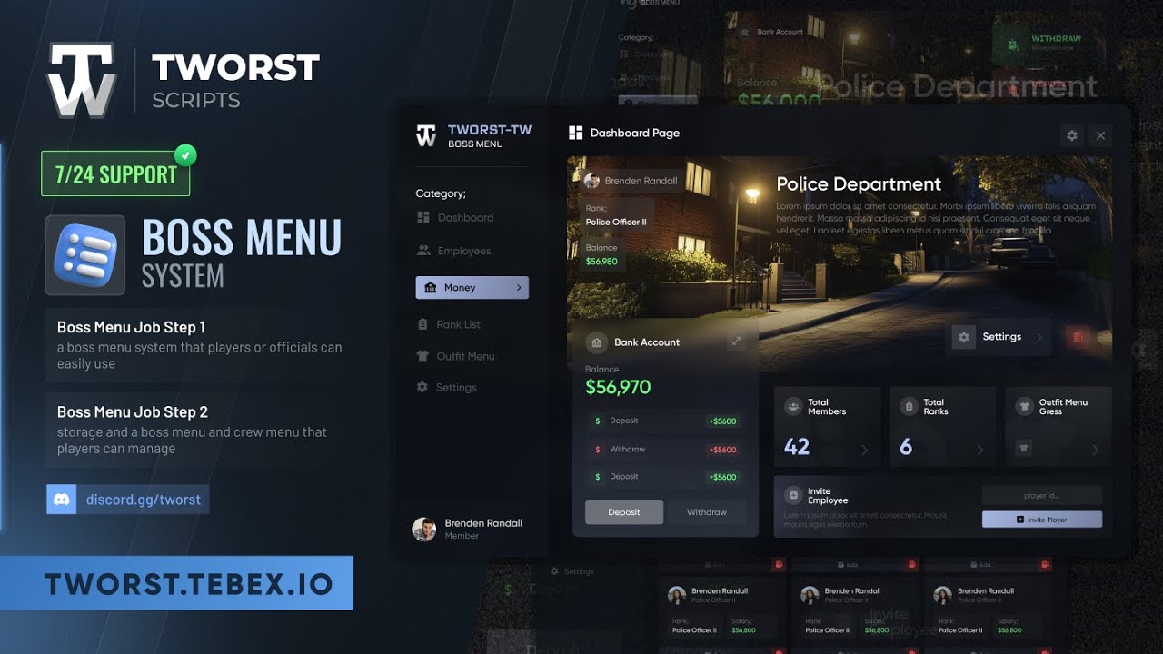 [Boss Menu] OPEN QB QBOX video 1