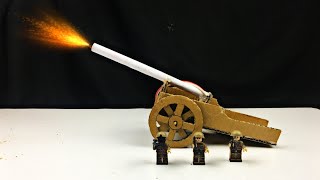 How to Make a Mini Cannon at Home - Very Easy