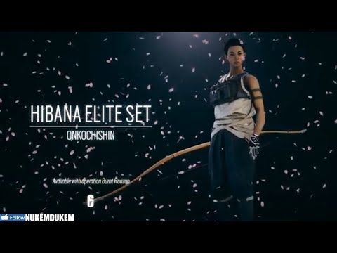 Hibana Elite Skin MVP Animation Onkochishin Rainbow Six Siege
