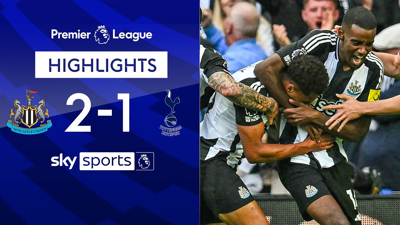 Isak bags winner for Magpies! 💪 | Newcastle 2-1 Tottenham | Premier League Highlights
