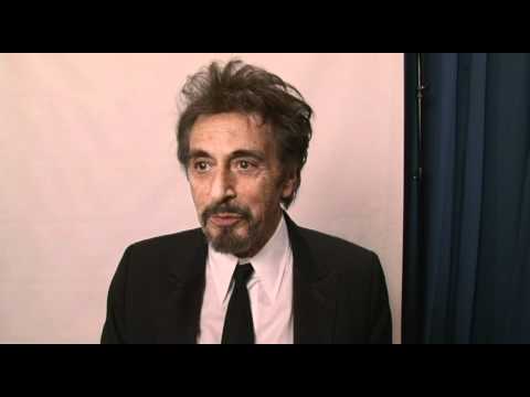 Backstage with Al Pacino - 68th Golden Globe Award Winner